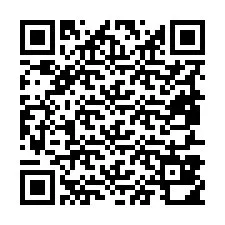 QR Code pour le numéro de téléphone +19857810403