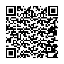 QR-Code für Telefonnummer +19857810483