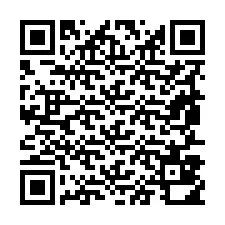 QR-koodi puhelinnumerolle +19857810525