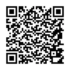 QR-Code für Telefonnummer +19857810571