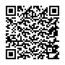 Código QR para número de telefone +19857810605