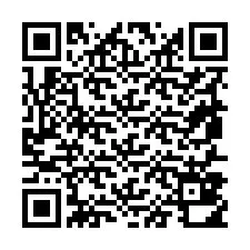 Codice QR per il numero di telefono +19857810611