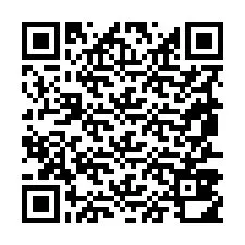 QR Code pour le numéro de téléphone +19857810970