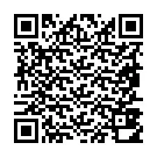 電話番号のQRコード +19857810976
