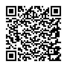 QR Code pour le numéro de téléphone +19857811100