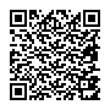 QR Code pour le numéro de téléphone +19857811183