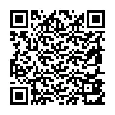 Código QR para número de telefone +19857811301