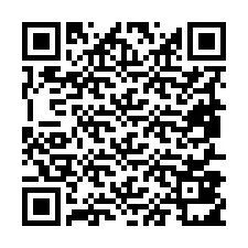 QR-Code für Telefonnummer +19857811313