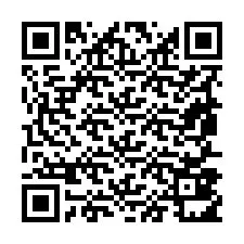 QR kód a telefonszámhoz +19857811325