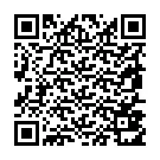 電話番号のQRコード +19857811740