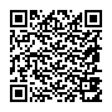 Código QR para número de teléfono +19857811851