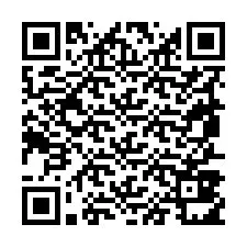 QR Code pour le numéro de téléphone +19857811960