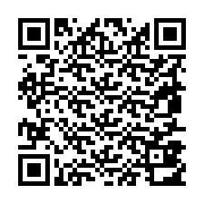 QR Code pour le numéro de téléphone +19857812180