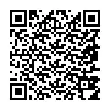電話番号のQRコード +19857814416