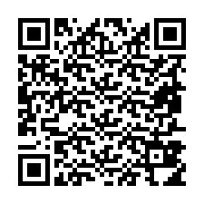 Codice QR per il numero di telefono +19857814457