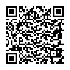 QR Code pour le numéro de téléphone +19857815905