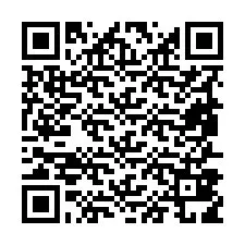 QR-code voor telefoonnummer +19857819267