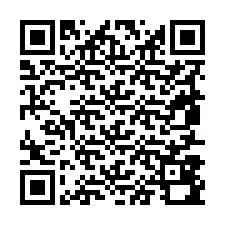 QR-Code für Telefonnummer +19857890180