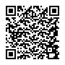 QR-код для номера телефона +19857890770