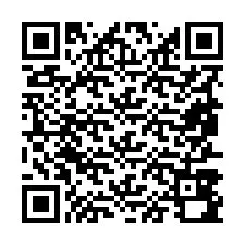 Codice QR per il numero di telefono +19857890877