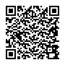 QR код за телефонен номер +19857890892