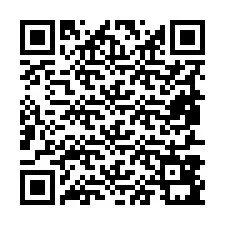 QR Code pour le numéro de téléphone +19857891417