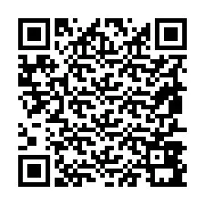 QR-code voor telefoonnummer +19857891951