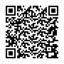 Código QR para número de telefone +19857892025