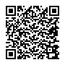 QR Code pour le numéro de téléphone +19857892037