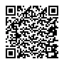 QR-code voor telefoonnummer +19857892043