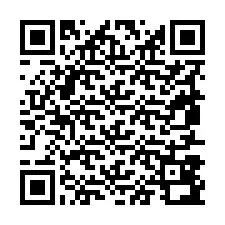 QR-code voor telefoonnummer +19857892080