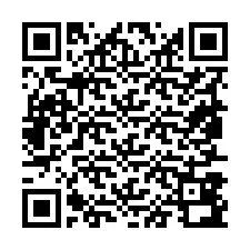 QR-koodi puhelinnumerolle +19857892099