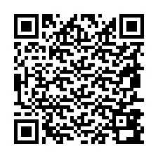 QR Code pour le numéro de téléphone +19857892150