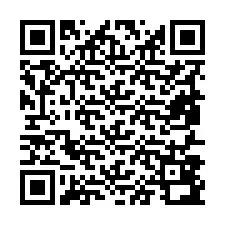 QR kód a telefonszámhoz +19857892207