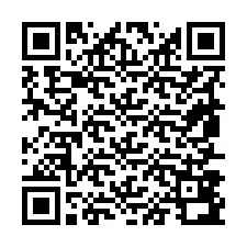 Código QR para número de telefone +19857892291