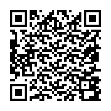 QR-код для номера телефона +19857892389