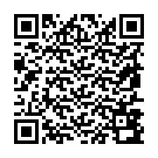 Código QR para número de telefone +19857892541