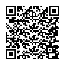 QR-код для номера телефона +19857892556