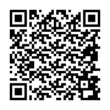 Código QR para número de telefone +19857892563