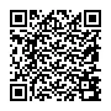 QR-Code für Telefonnummer +19857892581