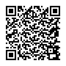 Codice QR per il numero di telefono +19857892611