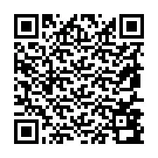 Código QR para número de teléfono +19857892701