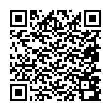 Código QR para número de teléfono +19857892767