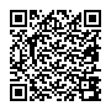 QR-koodi puhelinnumerolle +19857892843