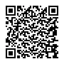 QR-koodi puhelinnumerolle +19857898080