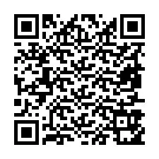 Codice QR per il numero di telefono +19857951487