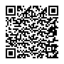 Codice QR per il numero di telefono +19857951803