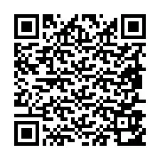 Kod QR dla numeru telefonu +19857952356