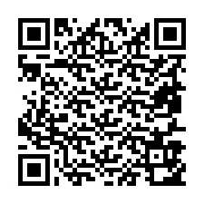 QR Code pour le numéro de téléphone +19857952507