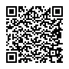 QR Code pour le numéro de téléphone +19857958096